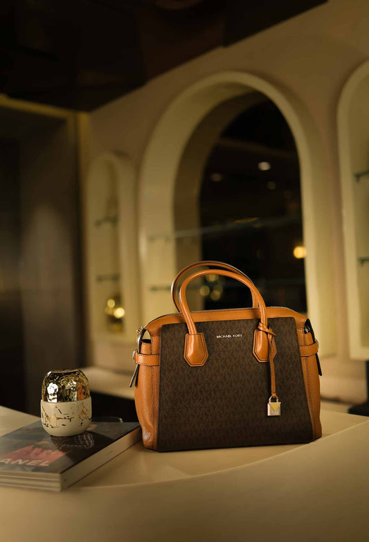 MK Mercer Belted Satchel